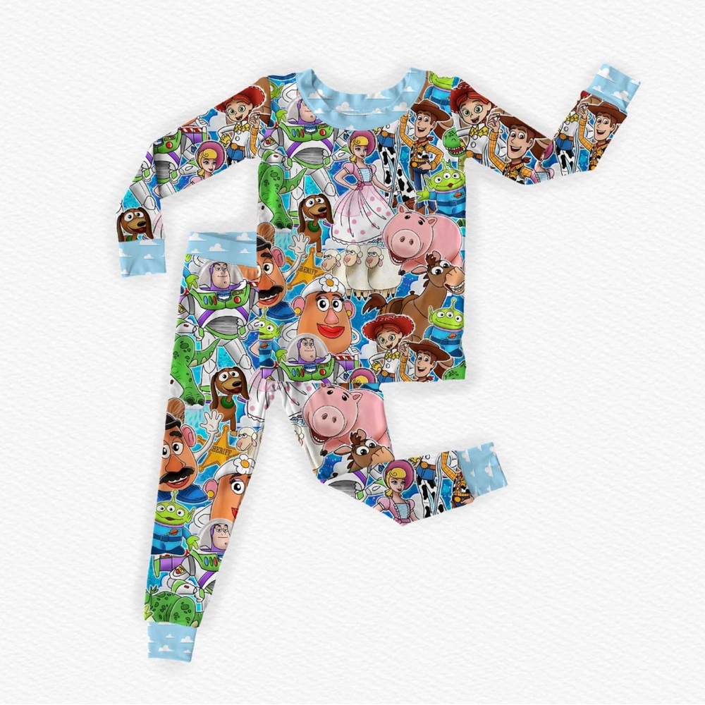 NIB Toy Story Bamboo Set